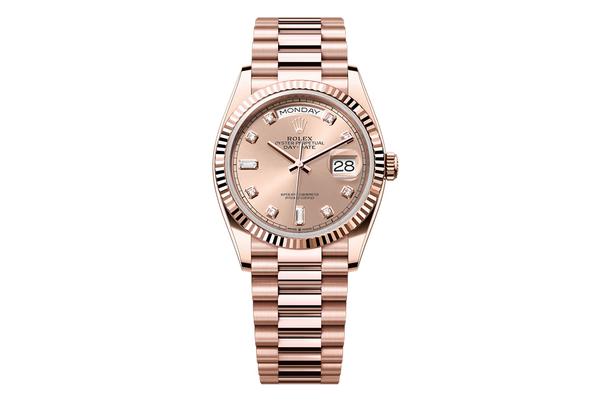 Rolex - Day-Date 36 - 128235 - Rose Gold (mb466)