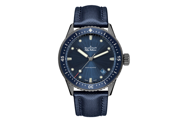 Blancpain - Fifty Fathoms Bathyscaphe - 5000 0240 O52a - Ceramic (rb1546)