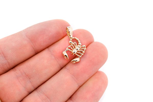 Scorpion Pendant 14k Solid Gold