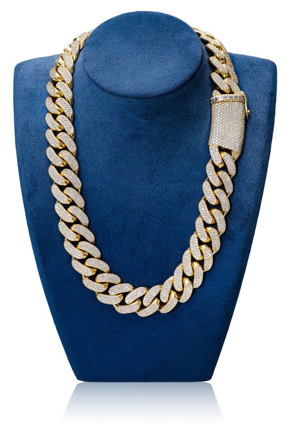 Iced out cuban link icebox sale