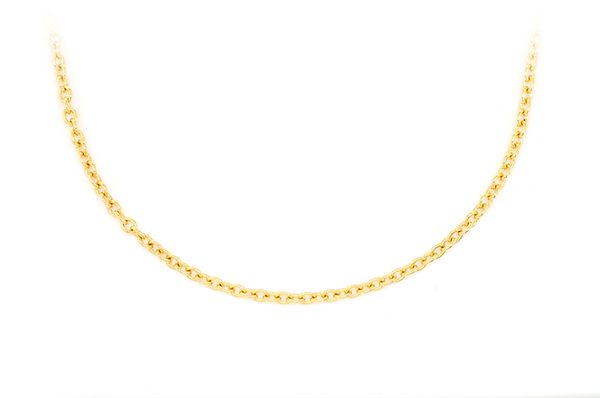 2MM Rolo 14k Solid Gold Chain