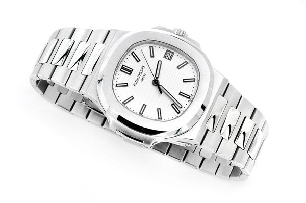 Patek Philippe (5711) Nautilus Steel - White Dial