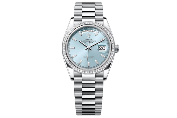 Rolex - Day-date 36 - 128396tbr - Platinum (rb81)