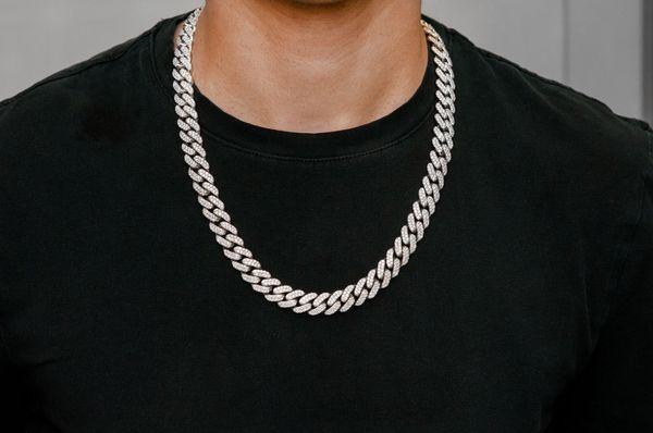 Iced out cuban link icebox sale