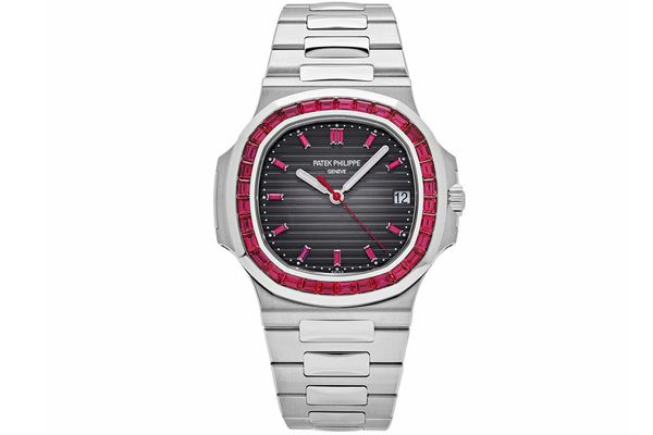 Patek Philippe - Nautilus - 5711/112p - Platinum & Rubies (mb755)