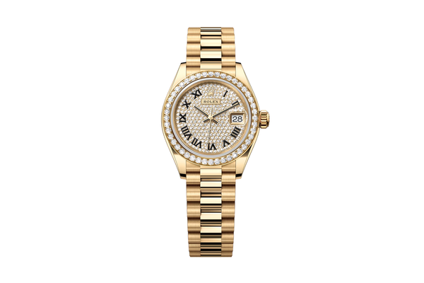 Rolex - Lady-datejust- 279138rbr - Yellow Gold (rb155)