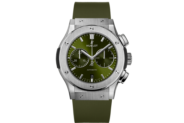 Hublot - Classic Fusion Chronograph Green - 521.nx.8970.lr - Titanium