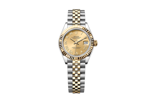 Rolex - Lady-datejust- 279173 - Yellow Gold & Steel (rb186)