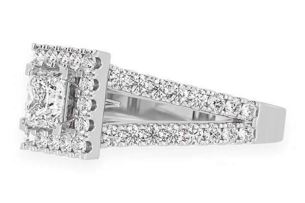 Sphinx - .75ct Princess Cut Solitaire - Diamond Engagement Ring - All Natural