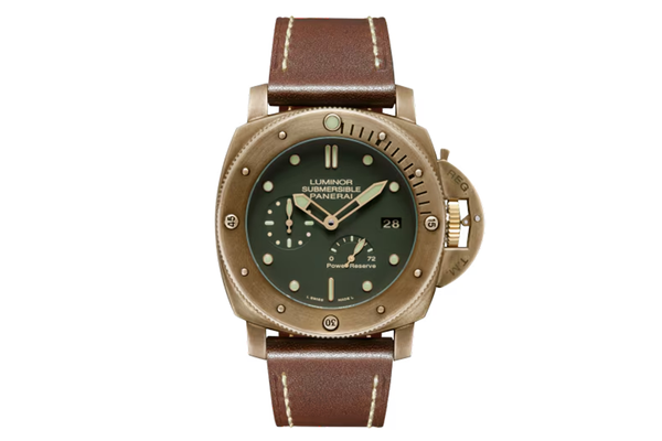 Panerai - Luminor Submersible 1950 3 Days Power Reserve Automatic Bronzo - Pam00507 - Bronze-Titanium (rb1425)