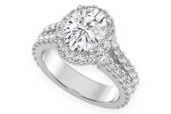 Sphinx - 2.00ct Oval Solitaire - Split Shank - Diamond Engagement Ring - All Natural