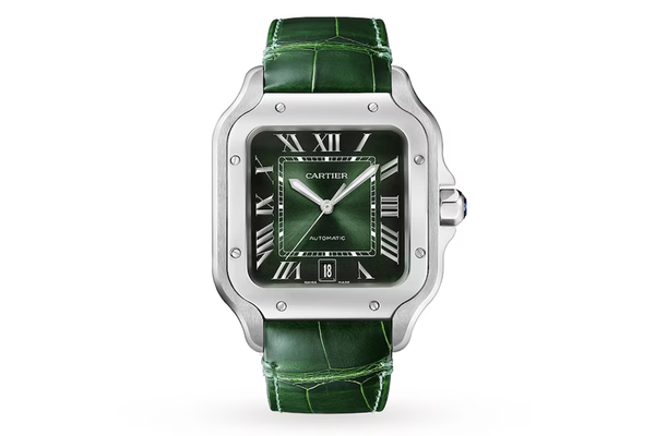 Cartier - Santos Arabic Dial - Wssa0055 - Stainless Steel (mb123)