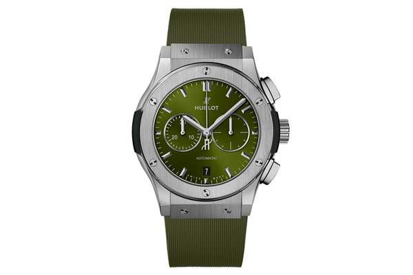 Hublot - Classic Fusion Chronograph Titanium Green - 541.nx.8970.rx - Titanium (rb458)