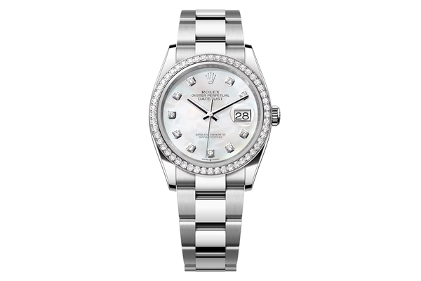 Rolex - Datejust 36 - 126284rbr - White Gold, Steel, & Diamonds (mb590)