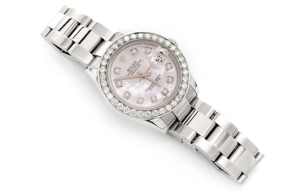 Rolex Datejust 31MM Steel (178240) - 1.75ctw Diamond Bezel