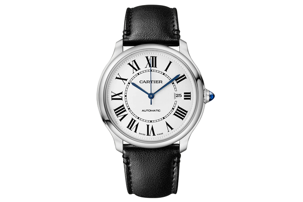 Cartier - Ronde Must De - Wsrn032 - Steel & Leather - 40MM