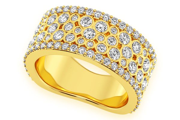 Clara Bezel Diamond Ring 14k Solid Gold 1.65ctw