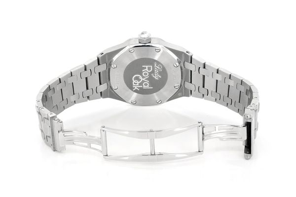 Audemars Piguet 33MM Royal Oak Steel Factory Diamond Bezel Ladies (quartz)