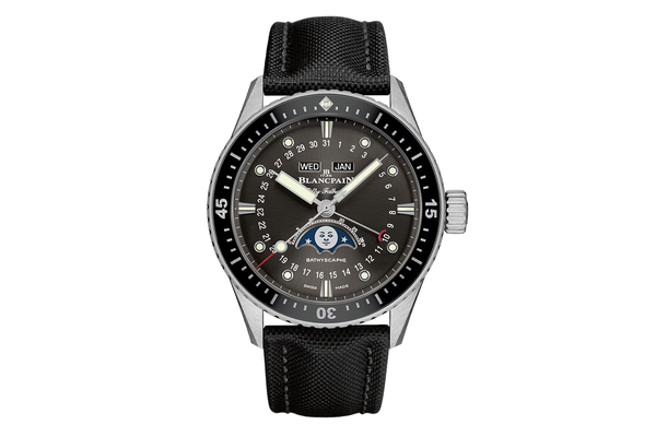 Blancpain - Fifty Fathoms Bathyscaphe Quantième Complet Phases De Lune - 5054 1110 B52a - Stainless Steel (rb1537)