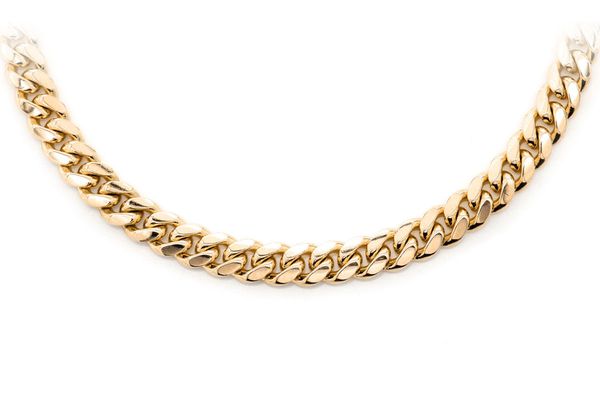 6MM Miami Cuban - 14k Solid Gold Bracelet	