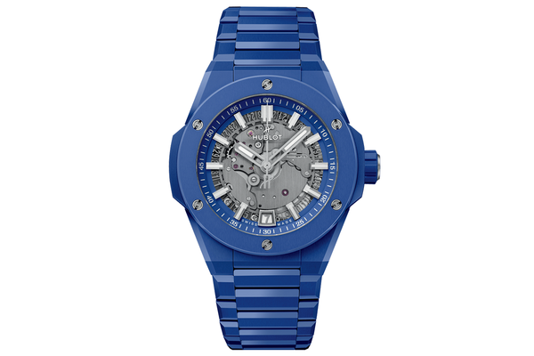 Hublot - Big Bang Integrated Time Only Blue Indigo Ceramic - 456.ex.5129.ex - Ceramic (rb342)