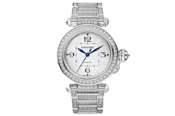 Cartier - Pasha De Cartier - Wjpa0014 - Rhodiumized White Gold (rb776)