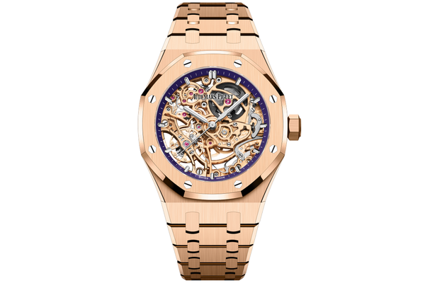 Audemars Piguet - Royal Oak Double Balance Wheel Openworked - 15467or.oo.1256or.02 - Pink Gold (rb1187)