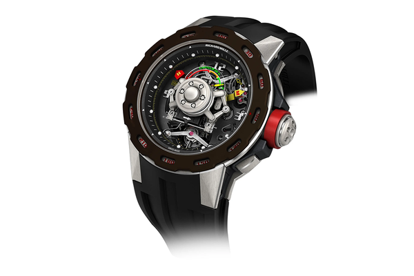 Richard Mille - Rm36-01 Manual Winding Tourbillon G-Sensor Sébastien Loeb - Carbon, Ceramic, & Titanium (rb1390)