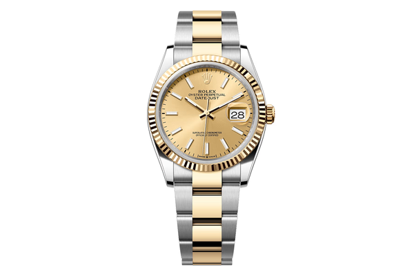 Rolex - Datejust 36 - 126233 - Yellow Gold & Steel (mb442)