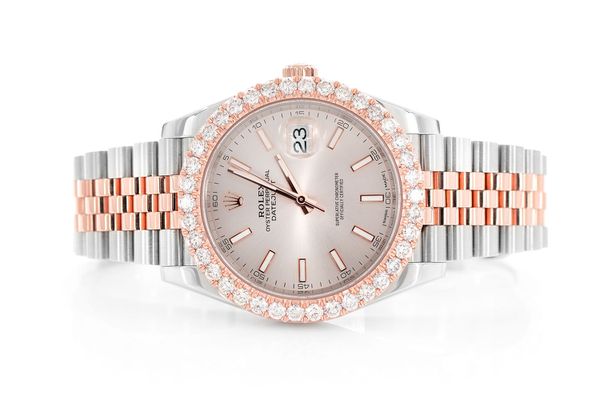 18k rose gold rolex hotsell