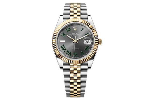 2024 Rolex - Datejust 41 - 126333 - Yellow Gold & Steel Wimbledon Dial (rb1878)