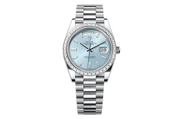 Rolex - Day-Date 40 - 228396tbr - Platinum & Diamonds (rb2057)