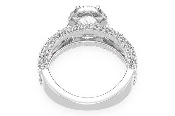 Tripp - 1.00ct Oval Diamond Engagement Ring 14k Solid Gold