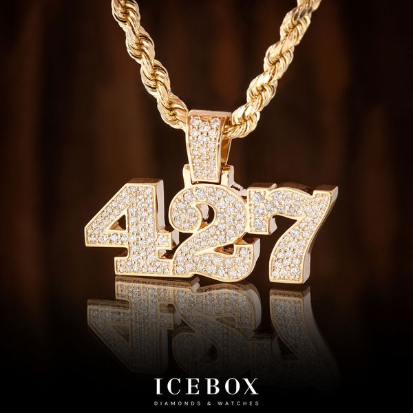 Icebox best sale letter pendant