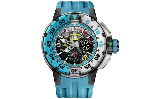 Richard Mille - Rm 032 Automatic Winding Flyback Chronograph Les Voiles De Saint Barth - Carbon Tpt® (rb1310)