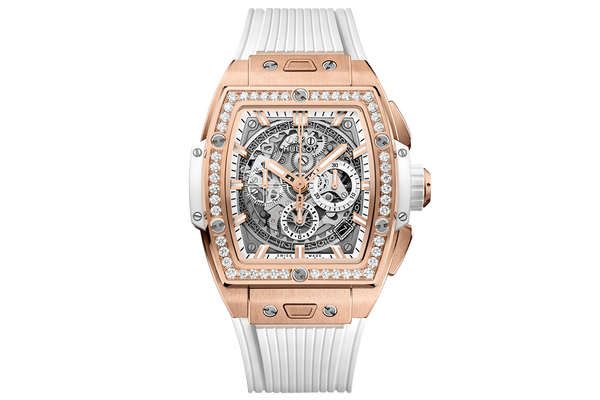 Hublot - Spirit Of Big Bang King Gold White Diamonds - 642.oe.2010.rw.1204 - King Gold (rb397)