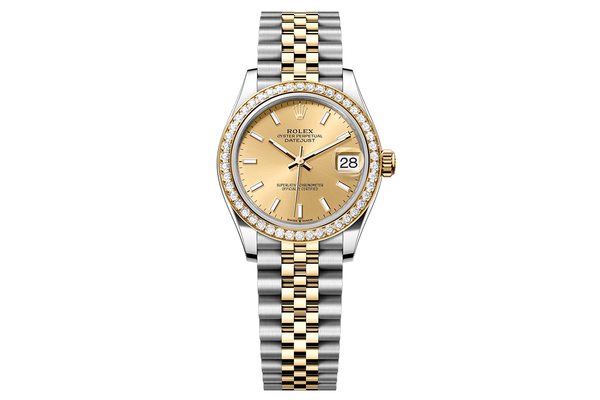 Rolex - Datejust 31 - 278383rbr - Yellow Gold, Steel, & Diamonds (rb1946)