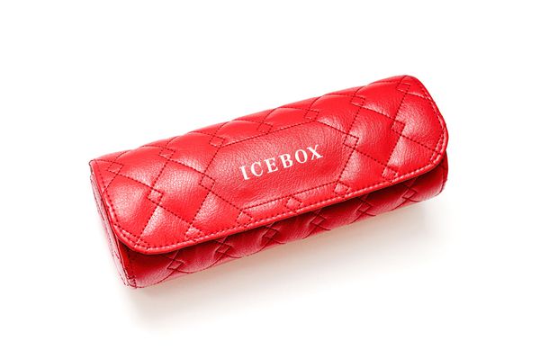 Icebox Leather 3 Watch Travel Case