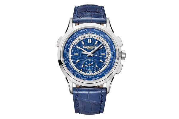 Patek Philippe - World Time Chronograph - 5930g-010 - White Gold (mb769)