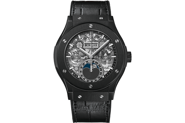 Hublot - Classic Fusion Aerofusion Moonphase Black Magic - 547.cx.0170.lr - Ceramic (rb439)