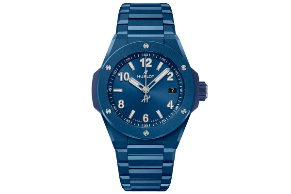 Hublot - Big Bang Integrated Time Only Blue Ceramic - 457.ex.7170.ex - Ceramic (rb337)