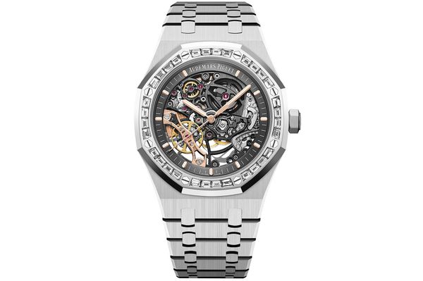 Audemars Piguet - Royal Oak Skeleton Baguette - 15412bc.zz.1220bc.01 - White Gold