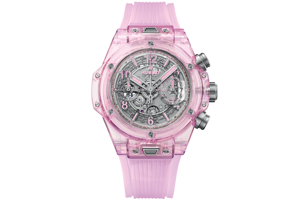 Hublot - Big Bang Unico Pink Sapphire - 441.jp.4890.rt - Polished Pink Sapphire Crystal (rb331)