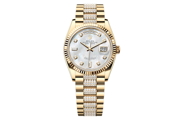 Rolex - Day-Date 36 - 128238 - Yellow Gold (mb398)