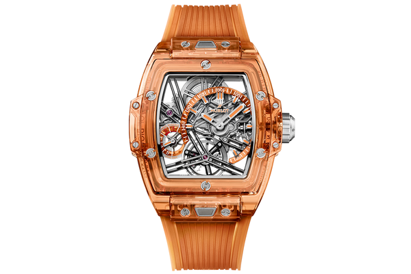 Hublot - Spirit Of Big Bang Tourbillon Orange Sapphire - 645.jo.0120.rt - Sapphire Crystal (rb366)