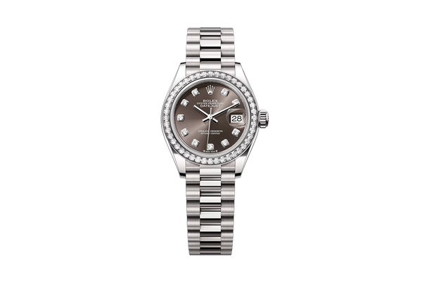 Rolex - Lady-datejust- 279139rbr - White Gold & Steel (rb170)