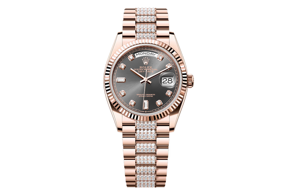 Rolex - Day-Date 36 - 128235 - Rose Gold (mb472)