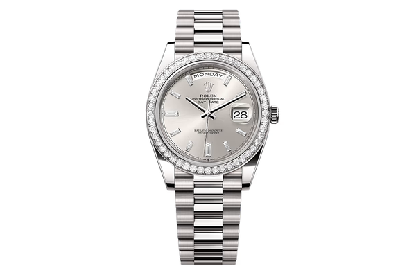 Rolex - Day-Date 40 - 228349rbr - White Gold & Diamonds (rb2055)