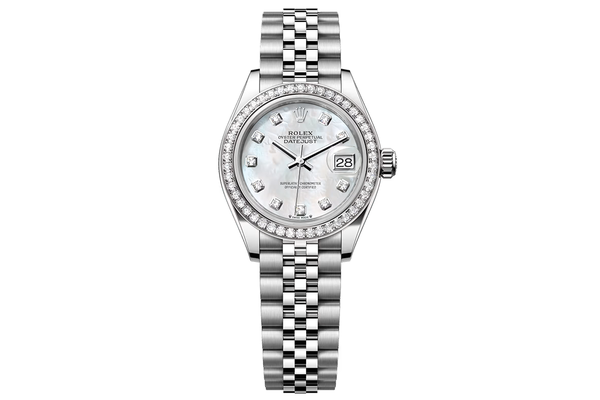 Rolex - Lady-datejust - 279384rbr - White Gold, Steel, & Diamonds (rb1961)