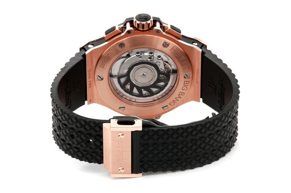 Z:  Hublot Rose Gold Rubber Strap